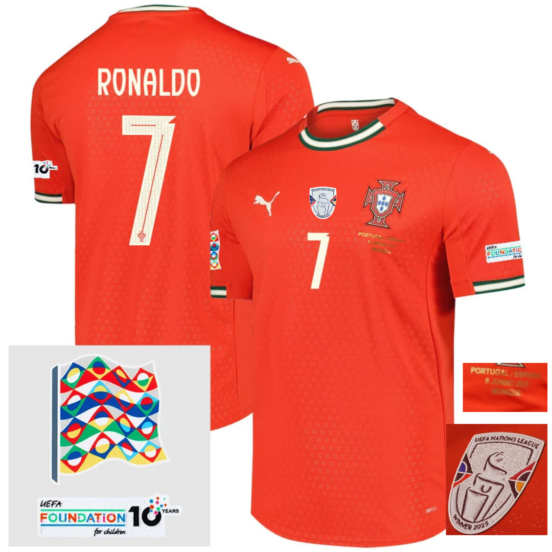 Camisola Portugal Principal x Final Liga das Naçoes 2025