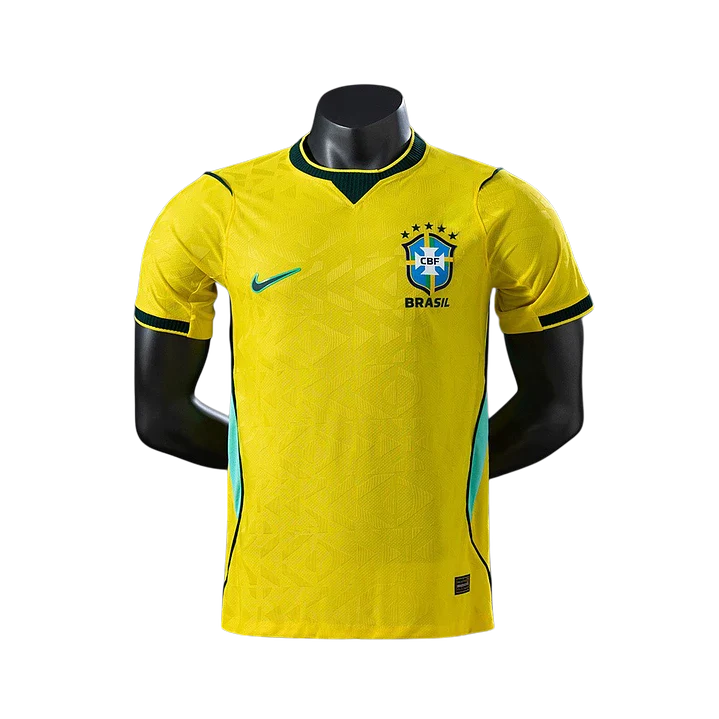 Camisola Principal Brasil 2026 - Versão Jogador