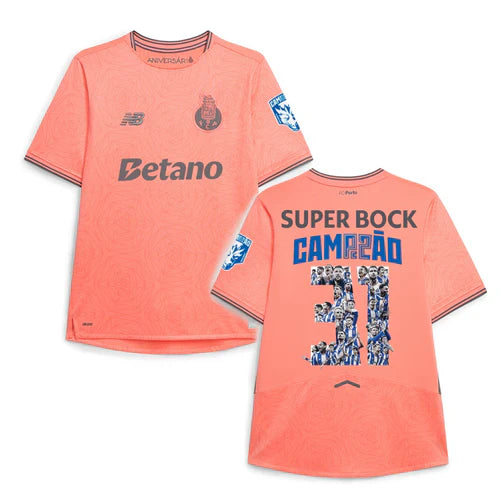 Camisola Porto Alternativo 25/26 - 31 Campeão