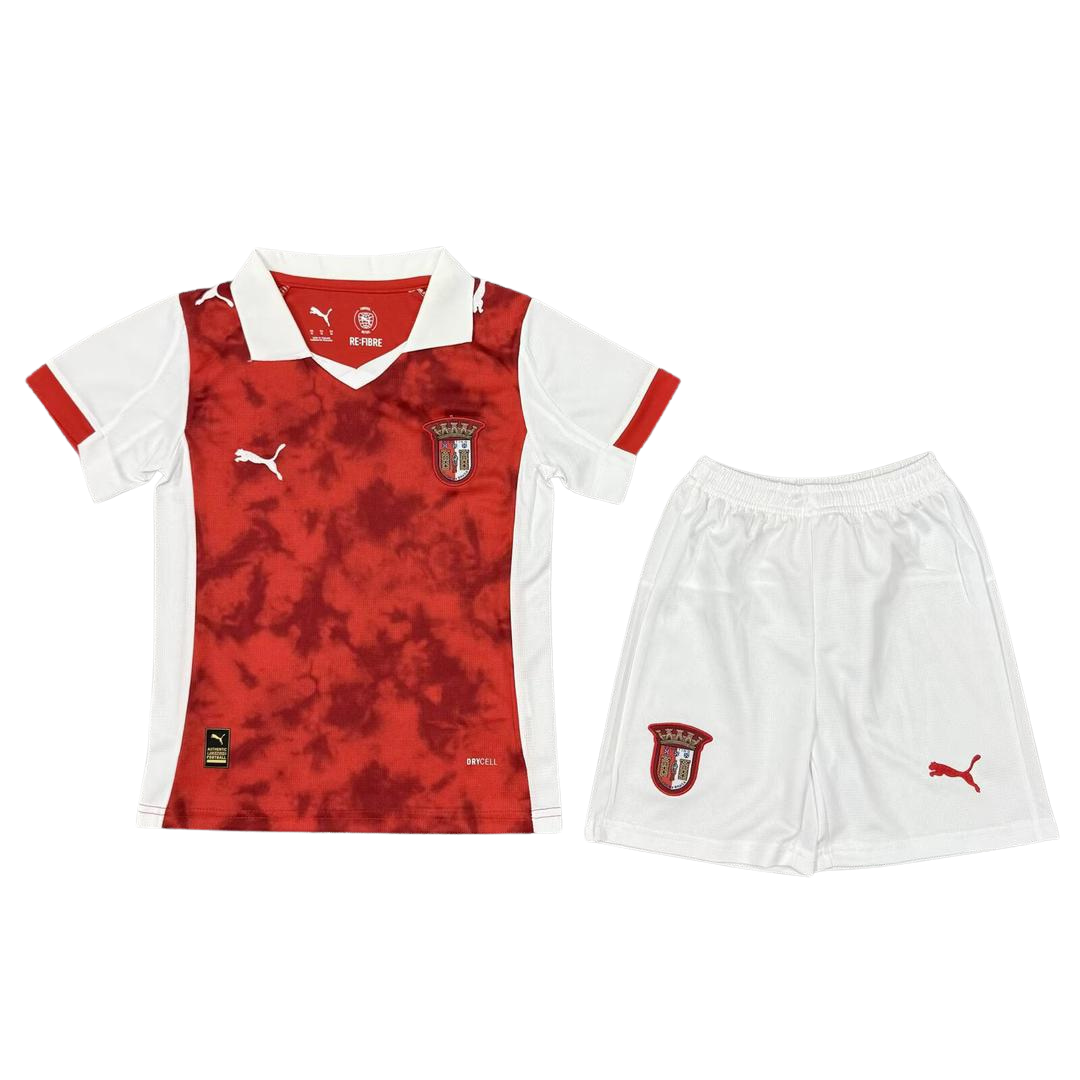 Conjunto Criança Braga Principal 25/26
