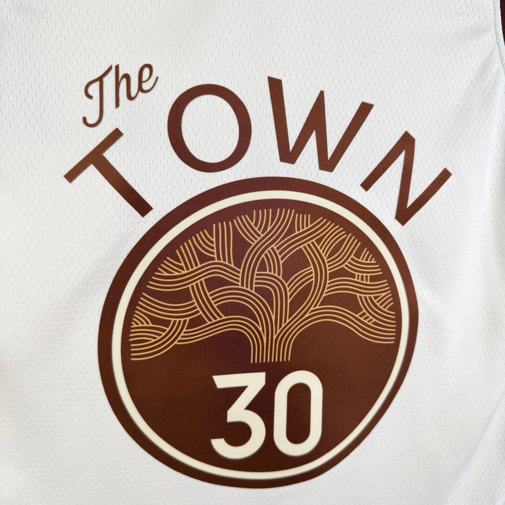 CAMISOLA NBA WARRIORS CITY BEGE HOMEM
