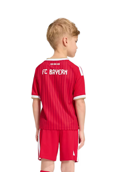 Conjunto Bayern Munich Principal Equipamento 26/27 - Criança