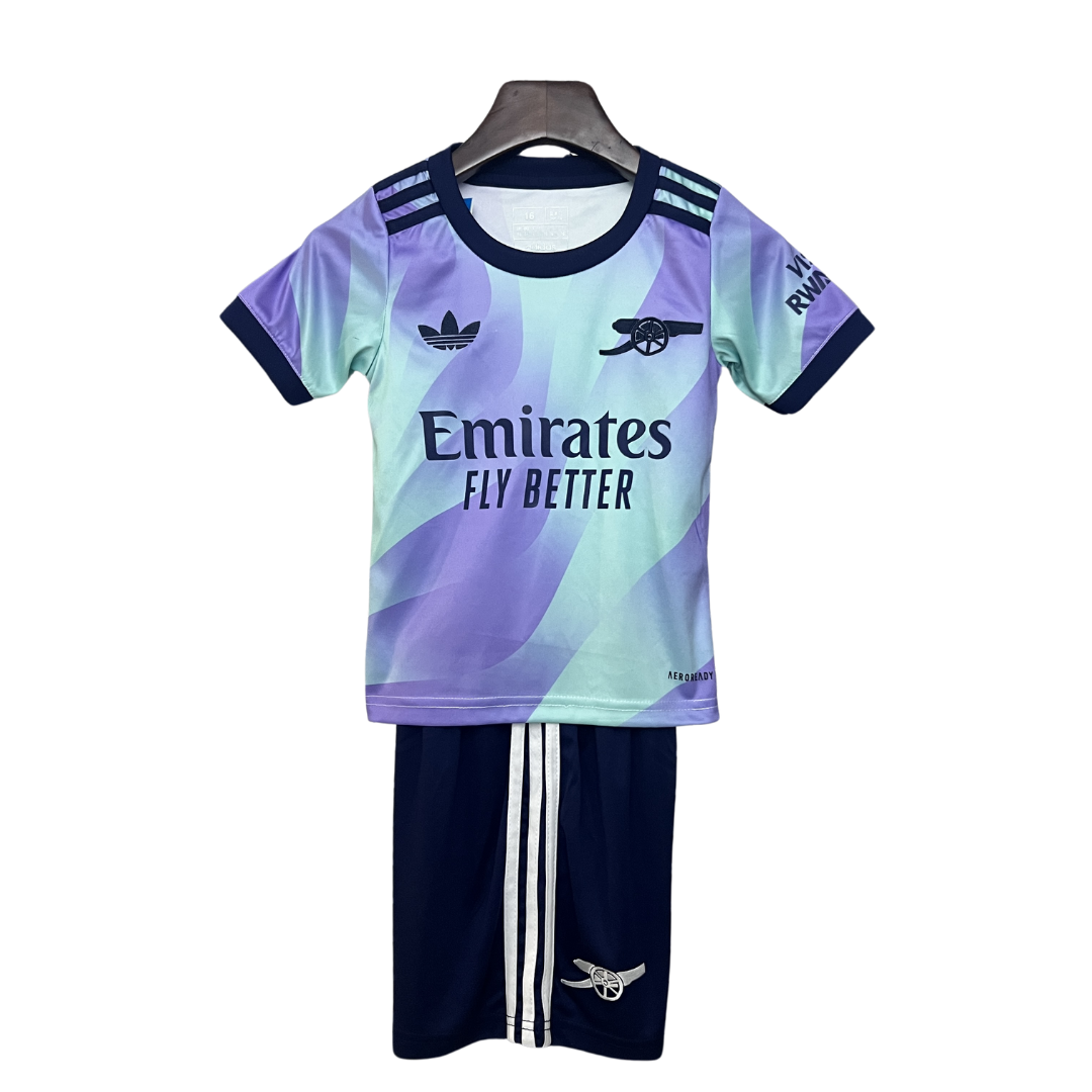 Conjunto Criança Arsenal Terceiro 24/25