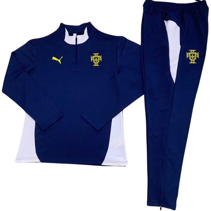 Conjunto Fato de Treino Portugal 2025 - Azul