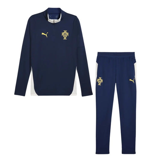 Conjunto Fato de Treino Portugal 2025 - Azul