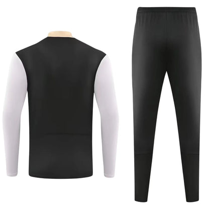 Conjunto Fato de Treino Sporting 24/25 - Preto/Dourado