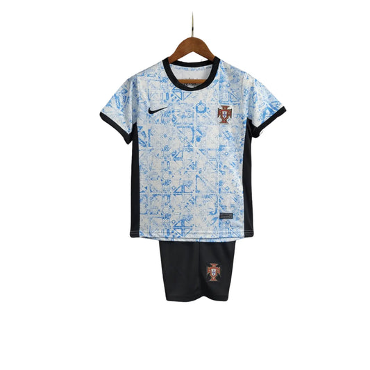 Conjunto Criança Portugal Alternativo Euro 2024