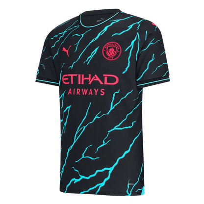 Camisola Manchester City Terceiro Equipamento 2023-2024 Adulto