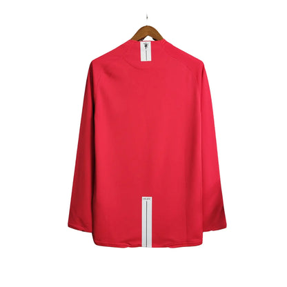 Camisola Man Utd Final UCL 07/08 Retro - Manga Comprida