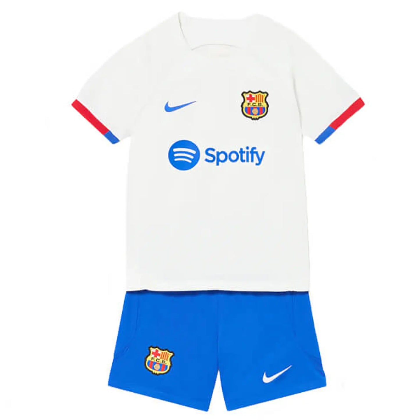 Conjunto Criança Barcelona Alternativo 23/24