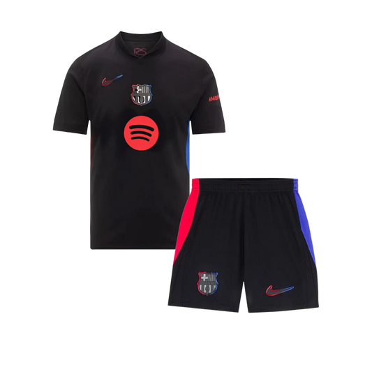 Conjunto Criança Barcelona Alternativo 24/25