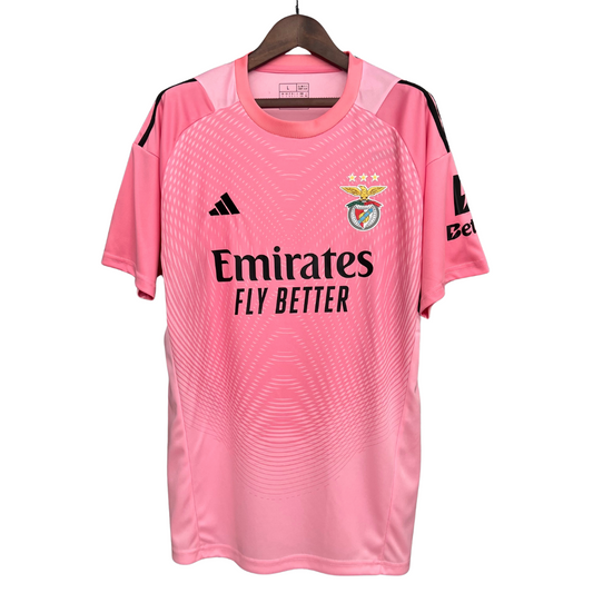 Camisola SL Benfica Guarda-Redes Principal 25-26 - Rosa