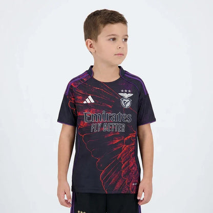 Conjunto SL Benfica Quarto Equipamento 2025-2026 Criança