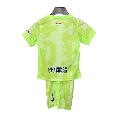 Conjunto Criança Barcelona Terceiro 24/25