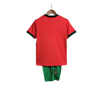 Conjunto Criança Portugal Principal Euro 2024
