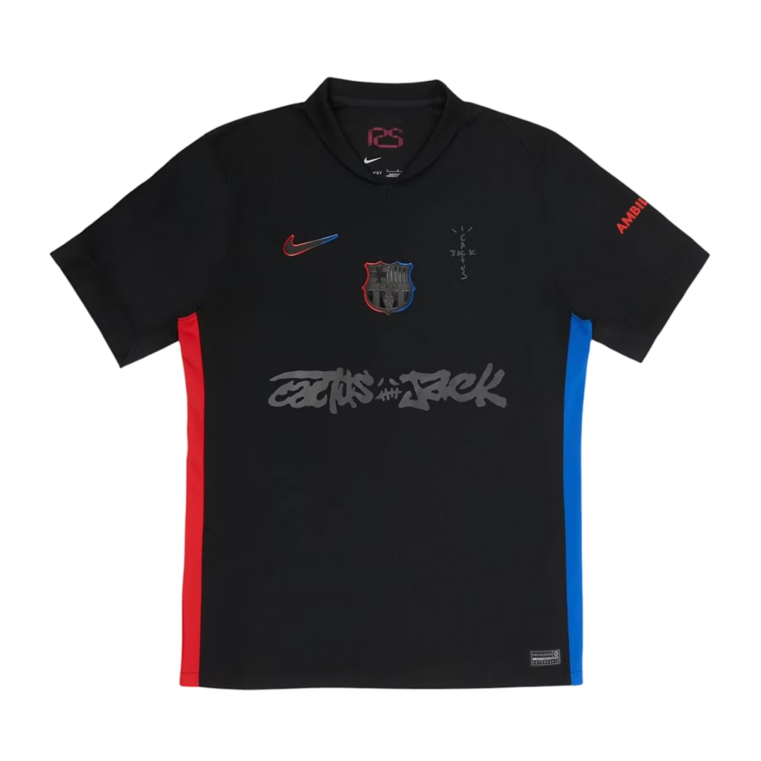 Camisola Barcelona Alternativa X Travis Scott 24/25