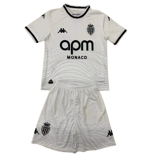 Conjunto Criança Monaco Terceiro 24/25