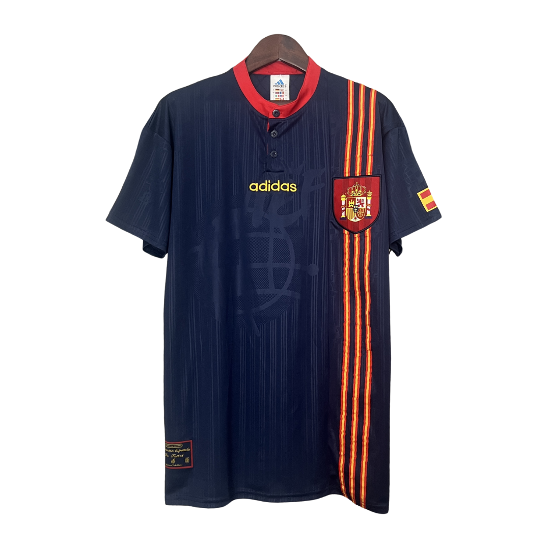 Camisola Alternativa Espanha 1996 Retro