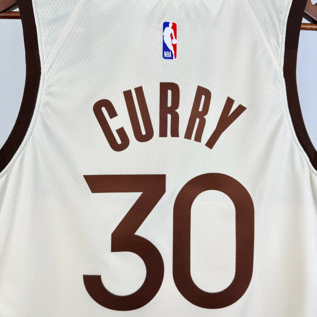 CAMISOLA NBA WARRIORS CITY  BEGE HOMEM