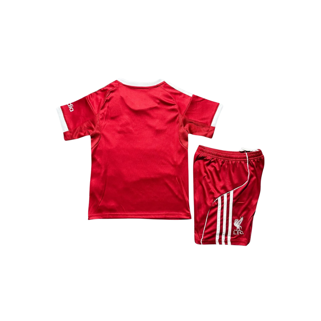 Conjunto Criança Liverpool Principal 25/26