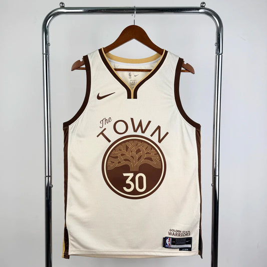 CAMISOLA NBA WARRIORS CITY  BEGE HOMEM