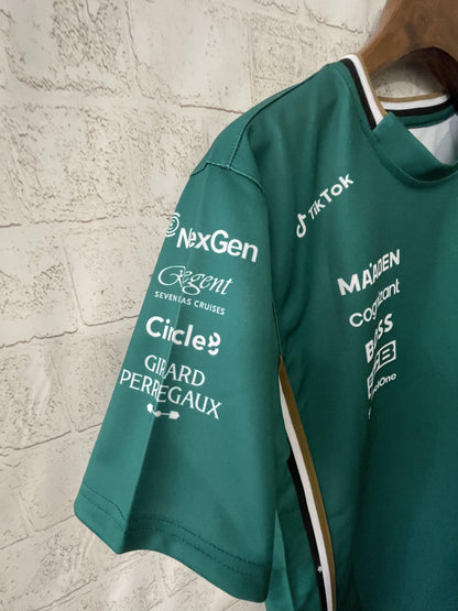 CAMISOLA F1 ASTON MARTIN 2025 - Nº14 VERDE