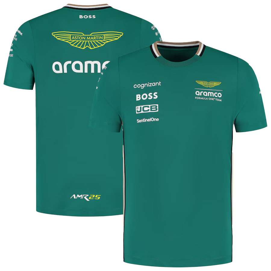 CAMISOLA F1 ASTON MARTIN 2025 - VERDE
