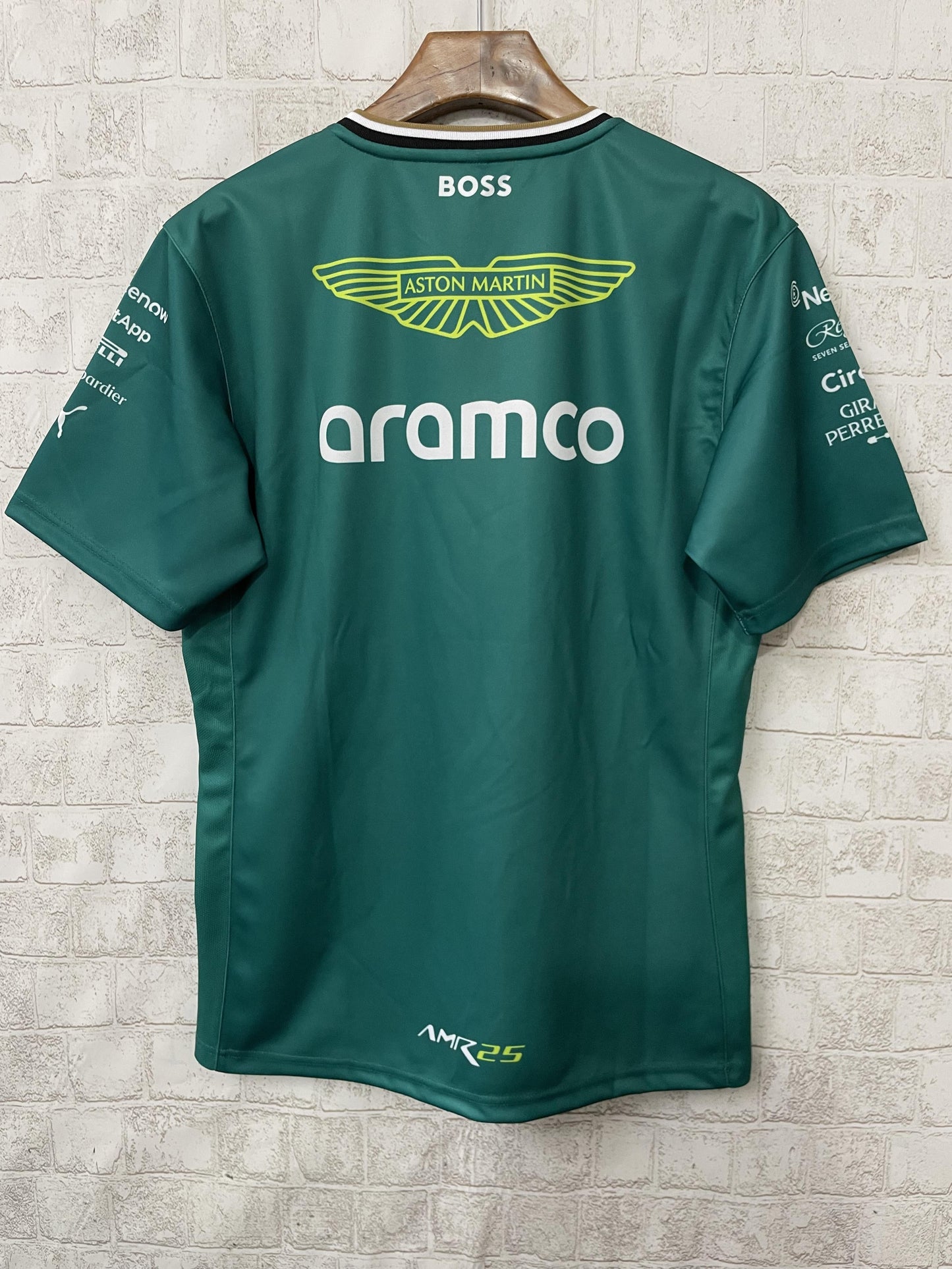 CAMISOLA F1 ASTON MARTIN 2025 - VERDE