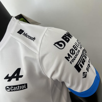 CAMISOLA F1 Alpine 2023 F1 white T-shirt
