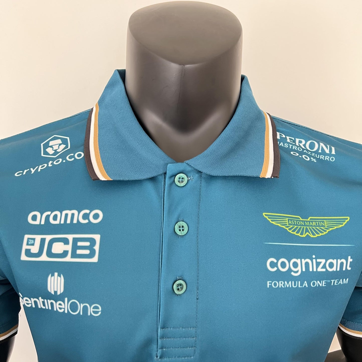 CAMISOLA F1 Aston Martin 2023 - #ALONSO - #14 - Green POLO