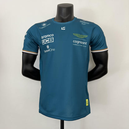 CAMISOLA F1 Aston Martin 2023 - # STROLL - #18 Green t shirt