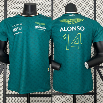 CAMISOLA F1 Aston Martin 2024 - #ALONSO - 14 - green shirt