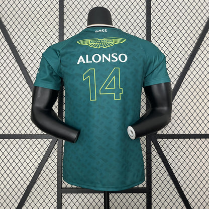 CAMISOLA F1 Aston Martin 2024 - #ALONSO - 14 - green shirt