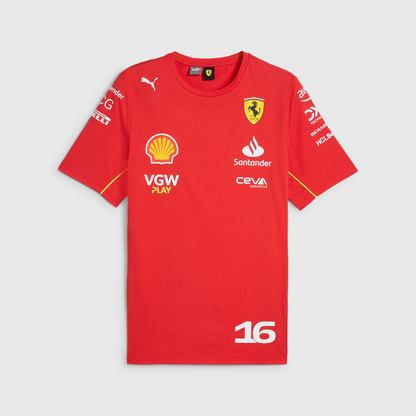CAMISOLA F1 FERRARI 2024 F1 shirt RED #16