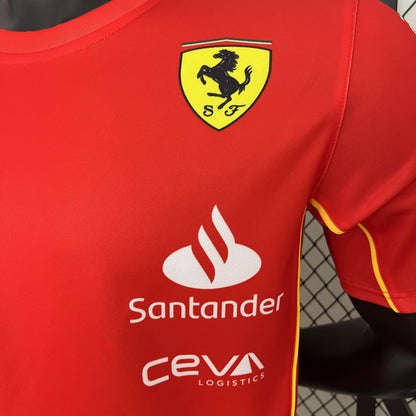 CAMISOLA F1 FERRARI 2024 F1 shirt RED #55