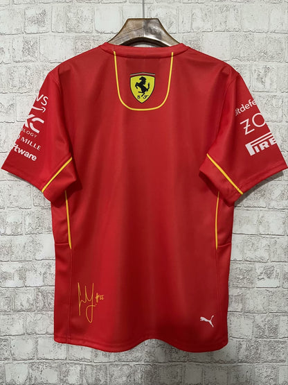 CAMISOLA F1 FERRARI 2024 F1 shirt RED #55