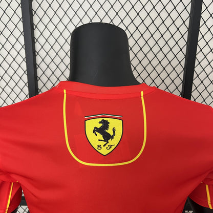 CAMISOLA F1 FERRARI 2024 F1 shirt RED #55