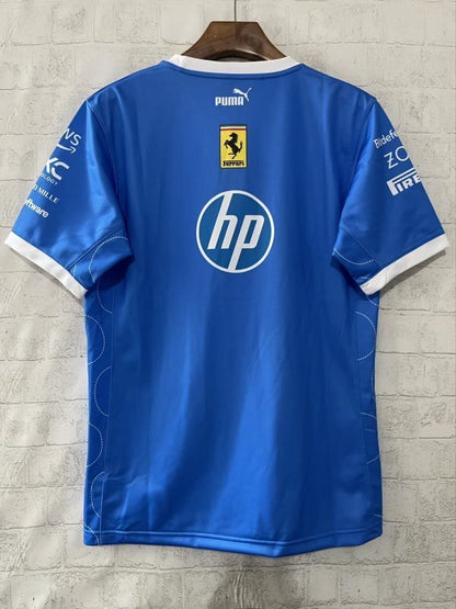 CAMISOLA F1 FERRARI 2025 - AZUL - Homem