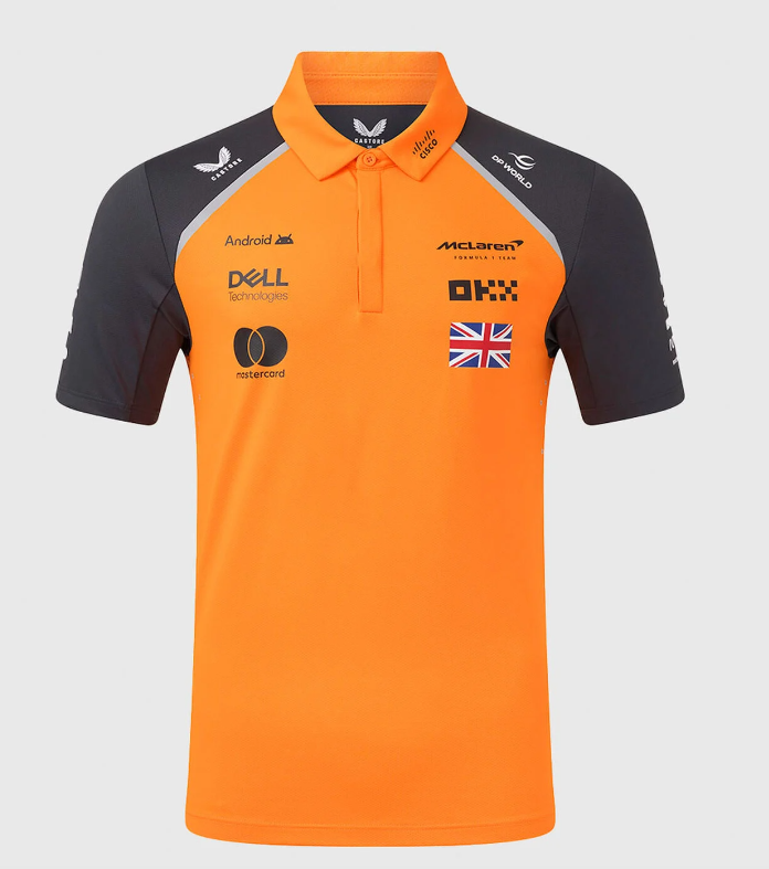 CAMISOLA F1 McLAREN 2025 - POLO #4 NORRIS