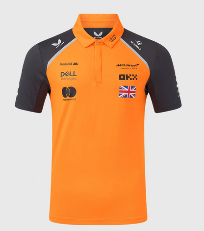 CAMISOLA F1 McLAREN 2025 - POLO #4 NORRIS