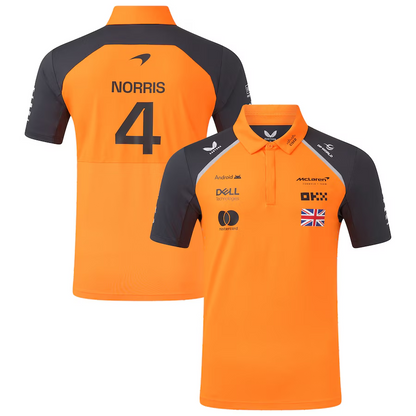 CAMISOLA F1 McLAREN 2025 - POLO #4 NORRIS