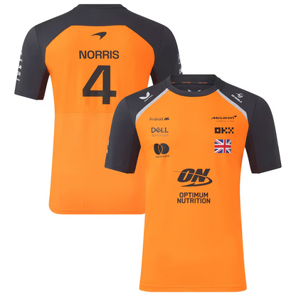 CAMISOLA F1 McLAREN 2025 - T-SHIRT II #4 NORRIS