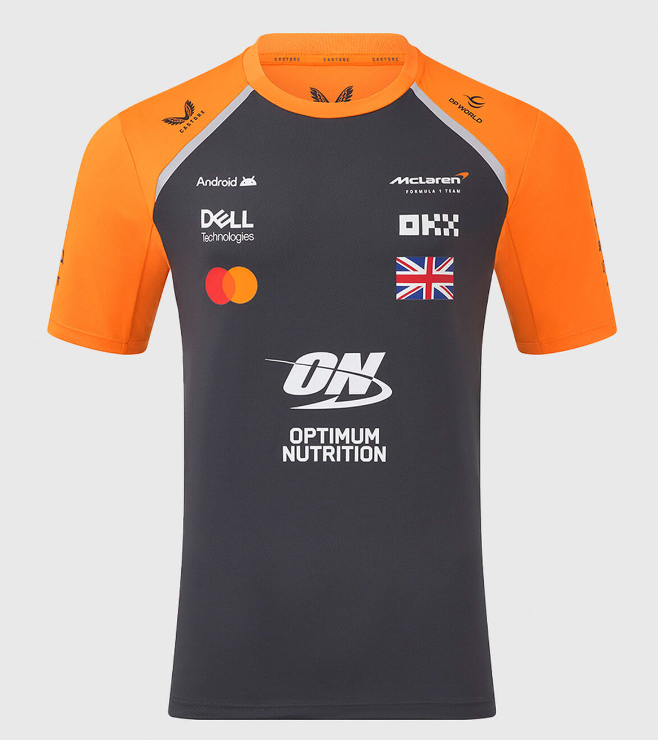 CAMISOLA F1 McLAREN 2025 - T-SHIRT #4 NORRIS