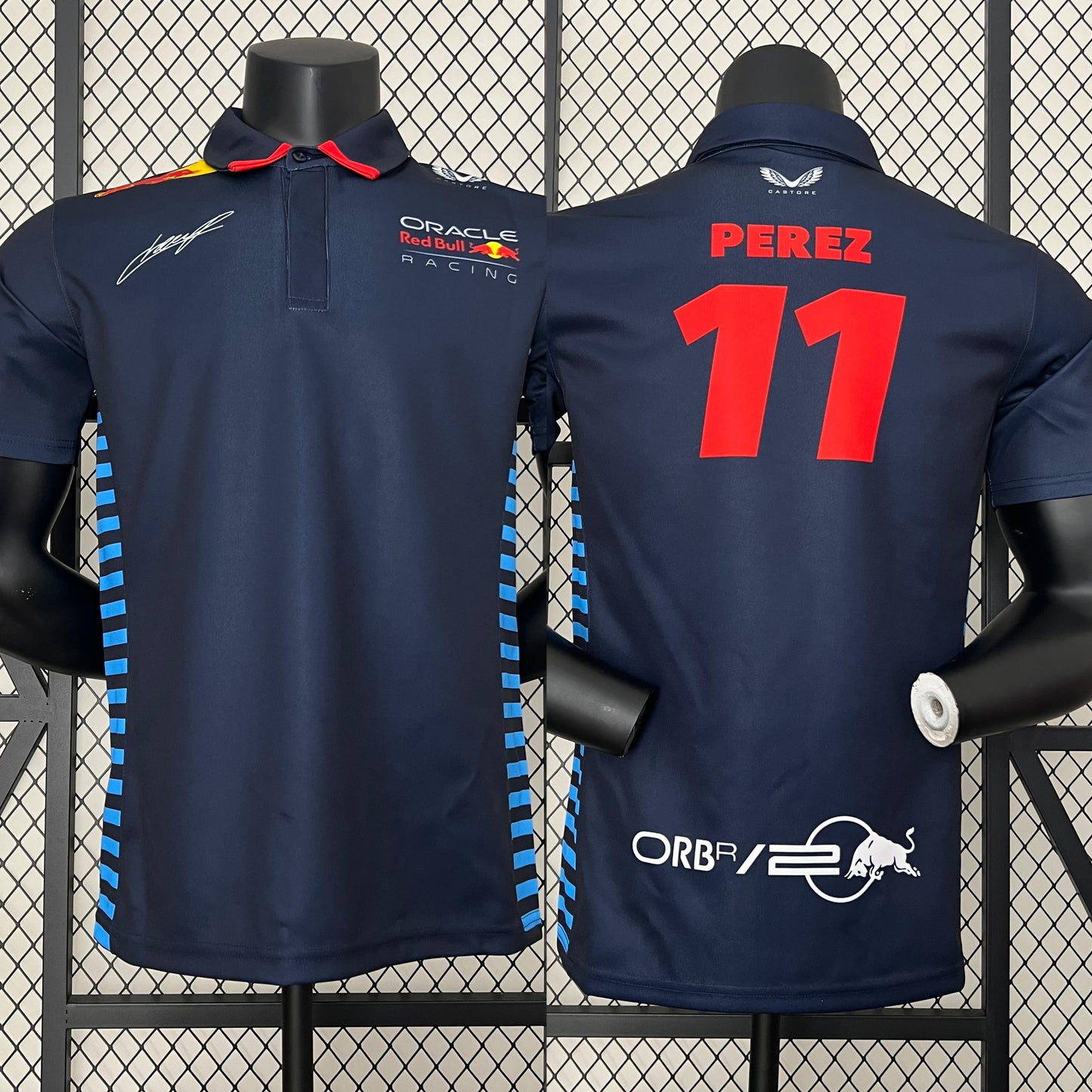 CAMISOLA F1 Red Bull 2024 #PEREZ - #11 - Blue - POLO