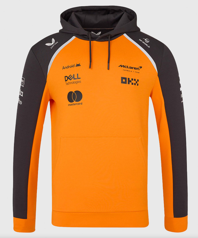 CASACO FORMULA 1 McLaren 2025 - LARANJA