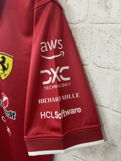 CAMISOLA F1 FERRARI 2025 POLO II - Homem