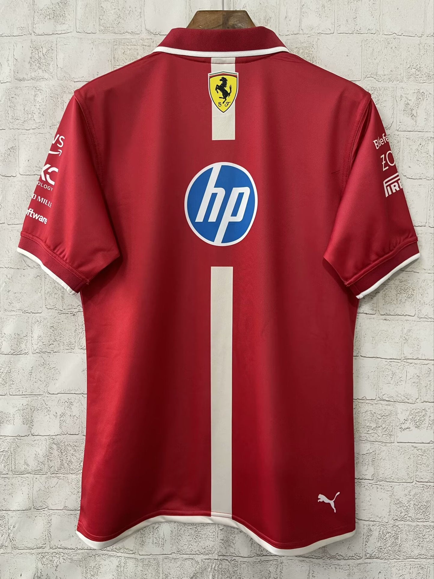 CAMISOLA F1 FERRARI 2025 POLO II - Homem