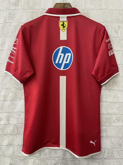 CAMISOLA F1 FERRARI 2025 POLO II - Homem