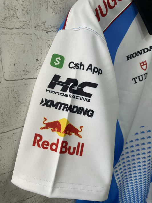 CAMISOLA F1 RED BULL 2025 - POLO - BRANCO