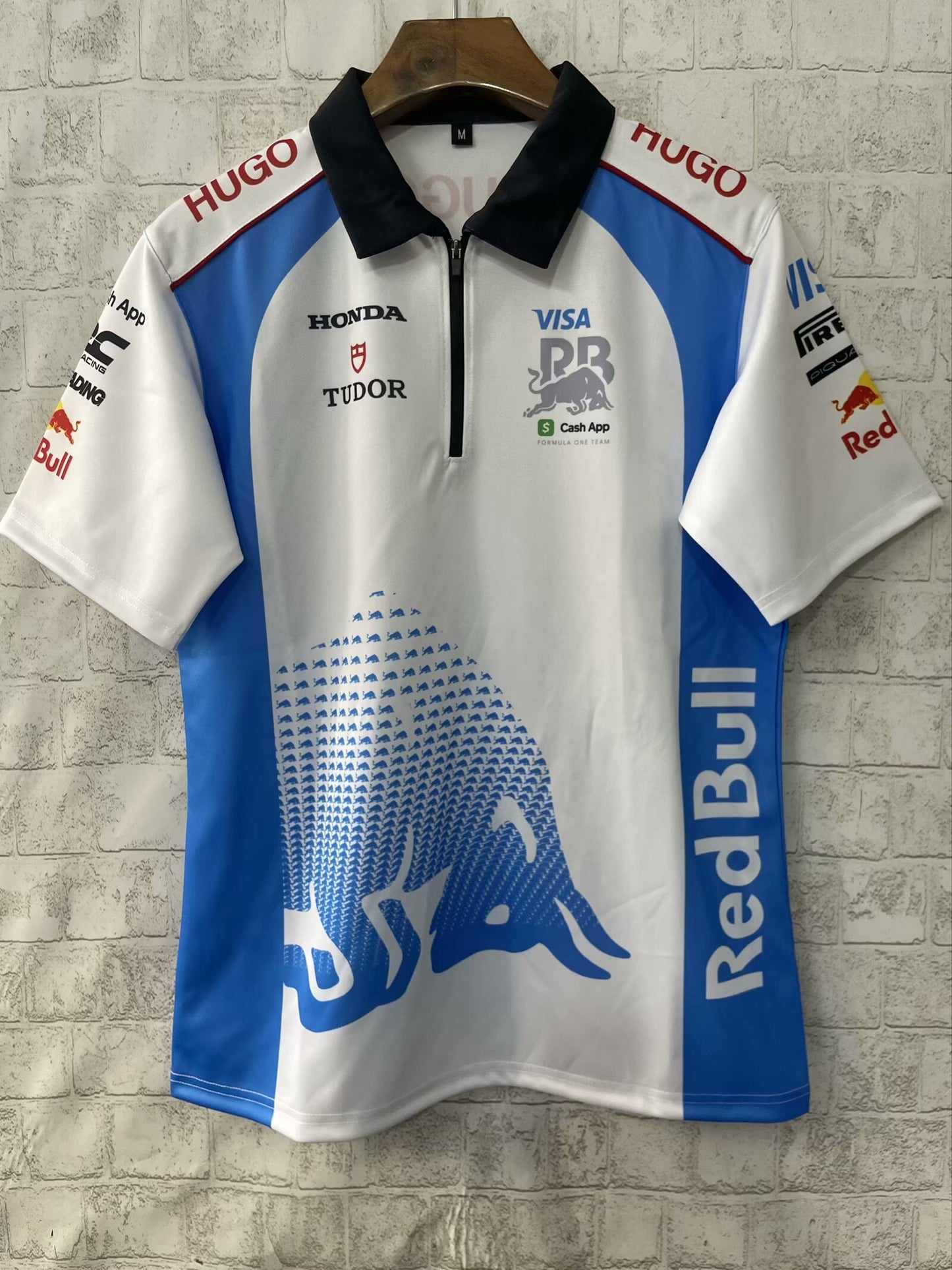 CAMISOLA F1 RED BULL 2025 - POLO - BRANCO